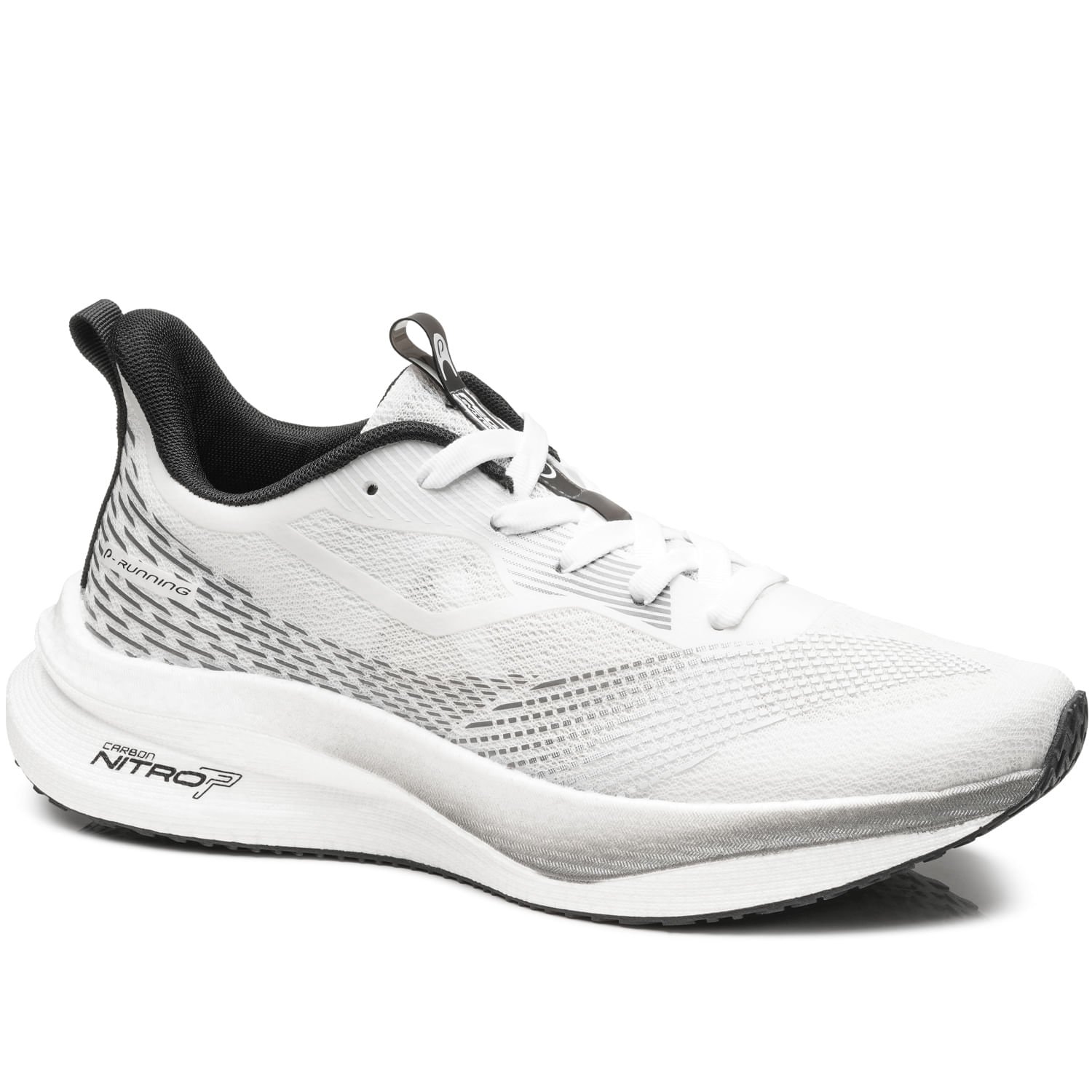 Tênis Esportivo Pegada Masculino em Tecido Off White 190802-01