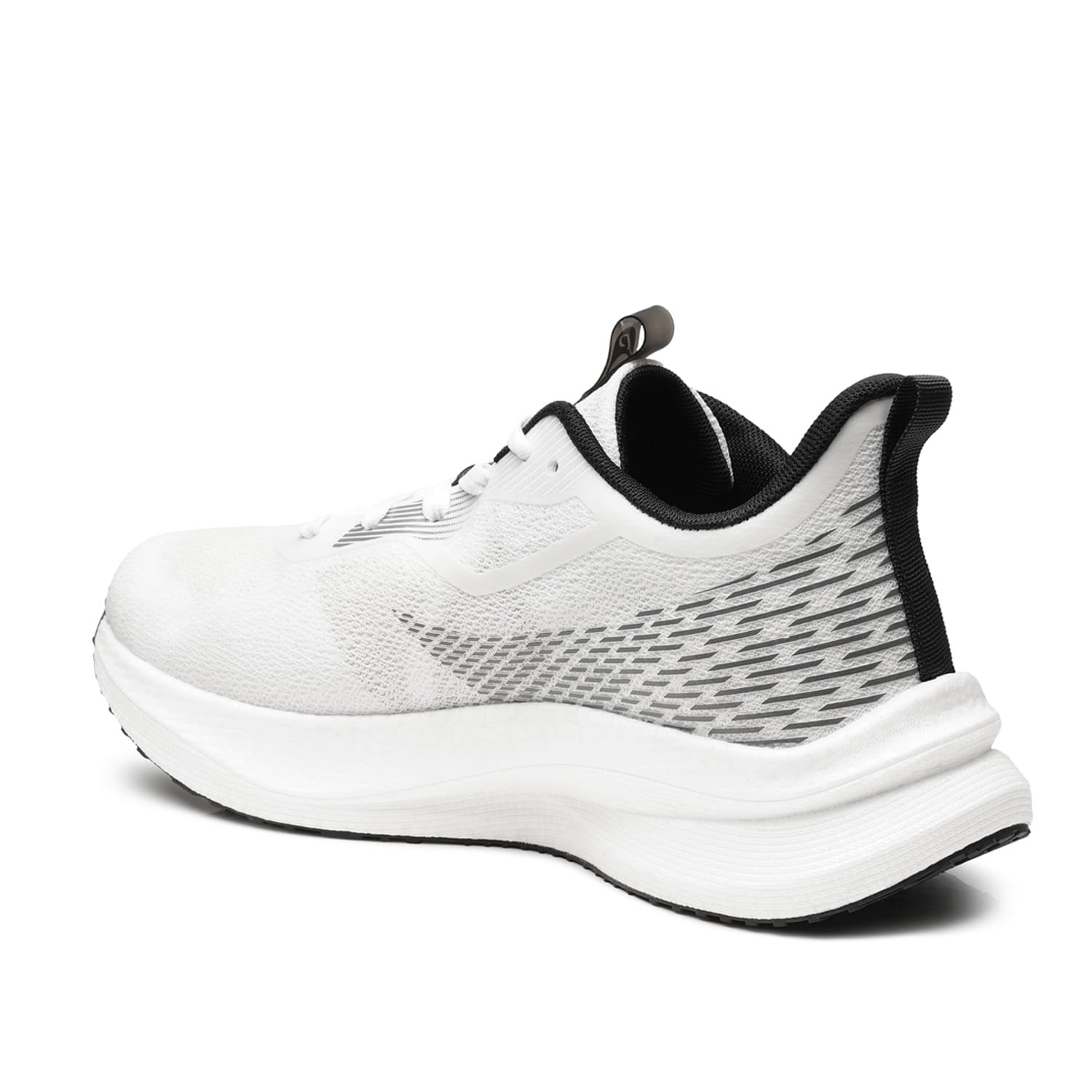 Tênis Esportivo Pegada Masculino em Tecido Off White 190802-01 Off White 3