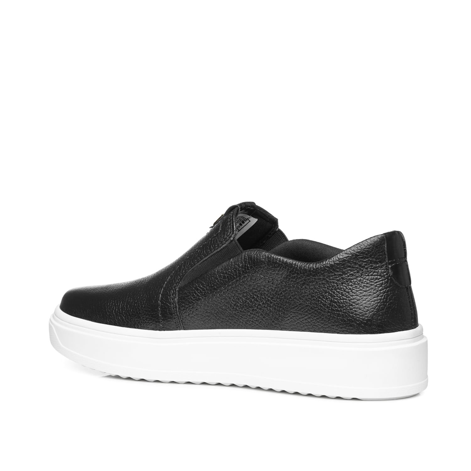Tênis Pegada Feminino em Couro Preto 211304-07 Preto 3