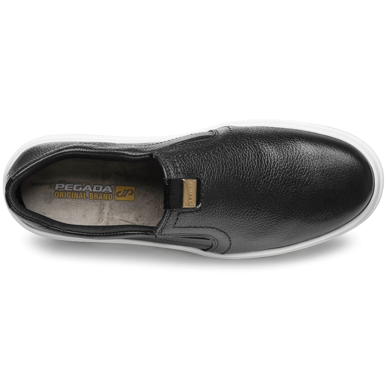 Tênis Pegada Feminino em Couro Preto 211304-07 Preto 5