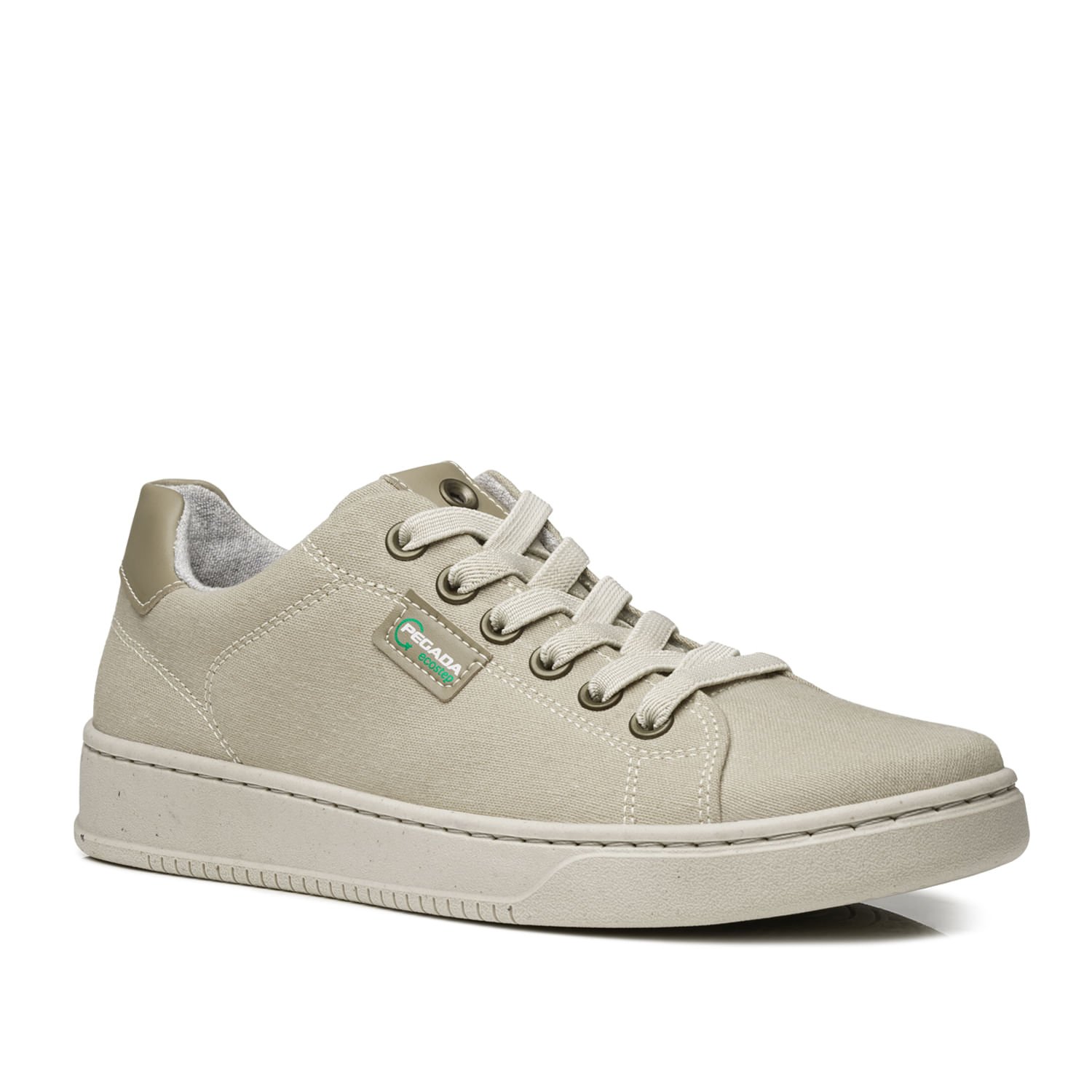 Tênis Casual Pegada Masculino em Tecido Areia 171953-01 Areia 3