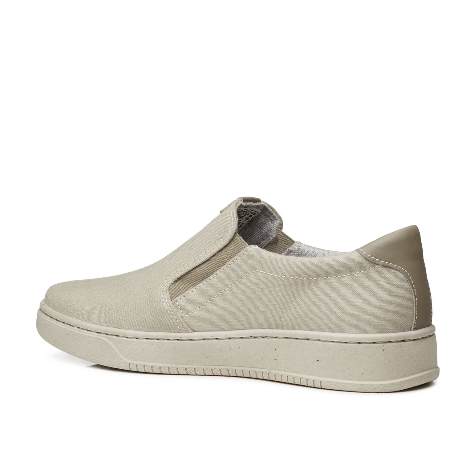 Tênis Casual Pegada Masculino em Tecido Areia 171954-01 Areia 4