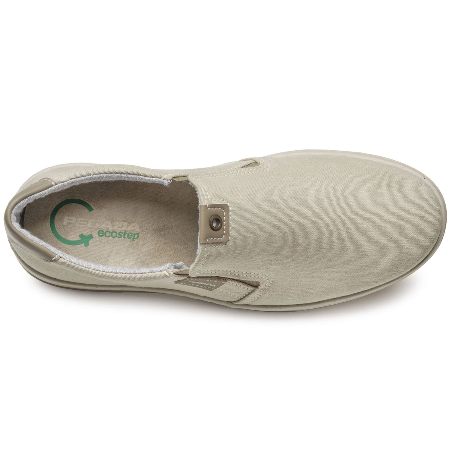 Tênis Casual Pegada Masculino em Tecido Areia 171954-01 Areia 6