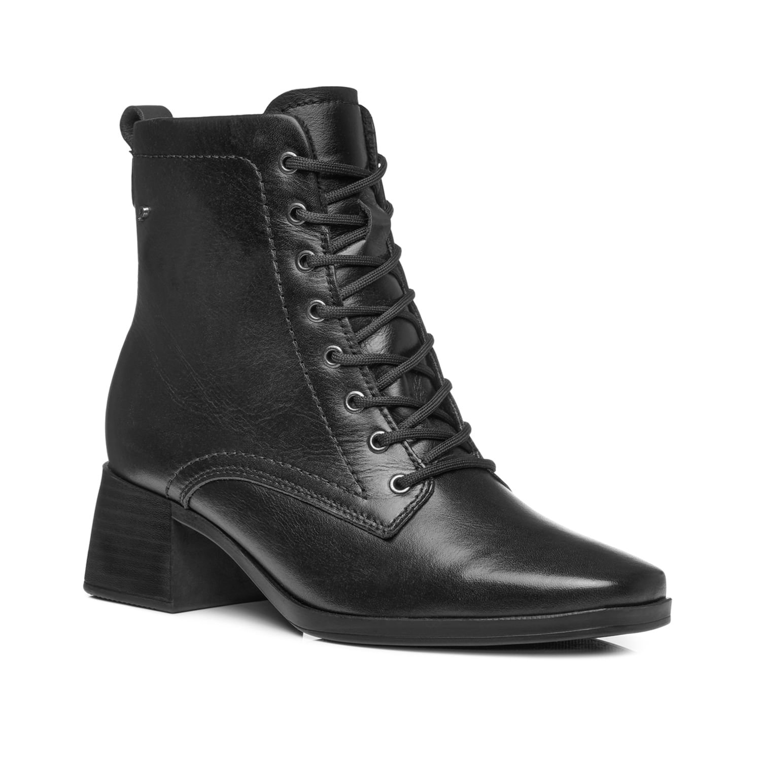 Bota Pegada Feminina em Couro Preto 282352-02 Preto 2