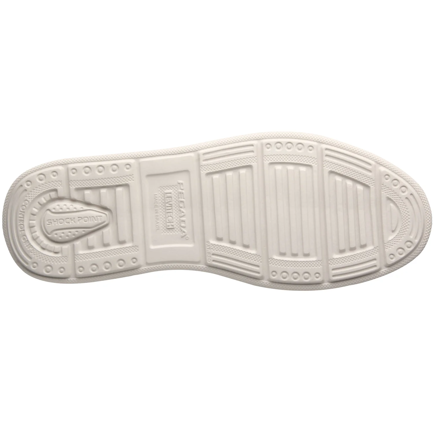 Tênis Casual Pegada Masculino em Couro Milk 110933-04 Branco 5