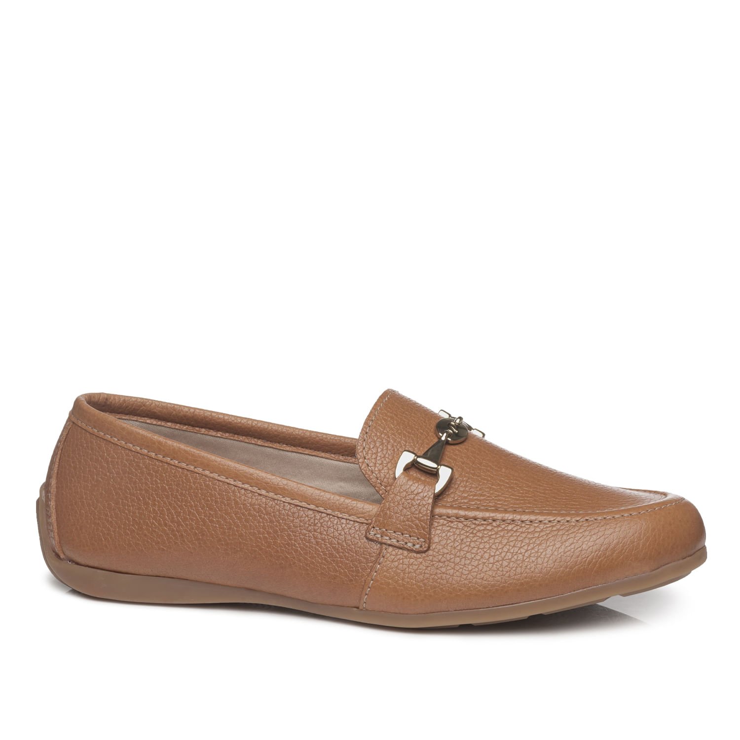 Sapato Pegada Feminino em Couro Camel 229001-04
