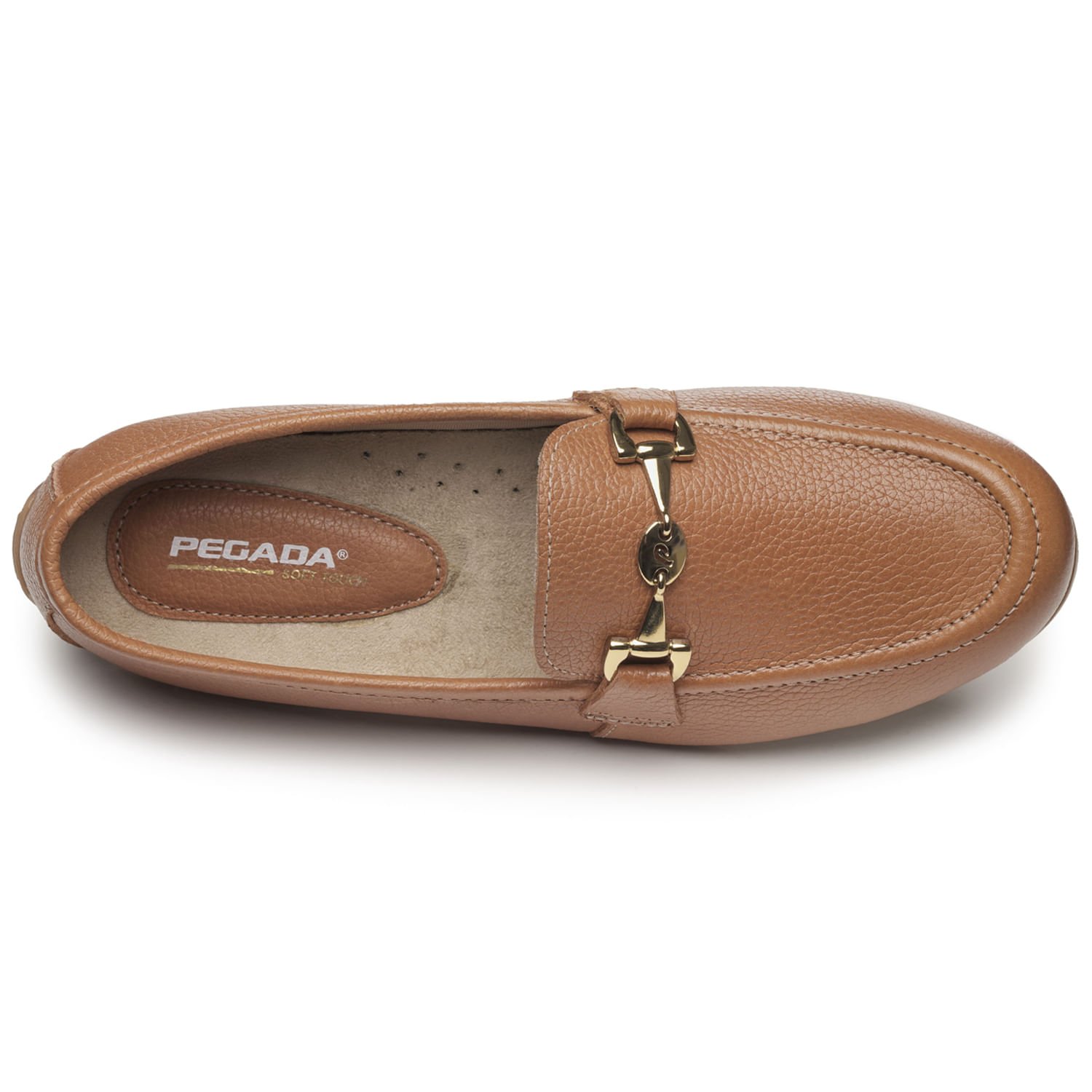 Sapato Pegada Feminino em Couro Camel 229001-04 Camel 5
