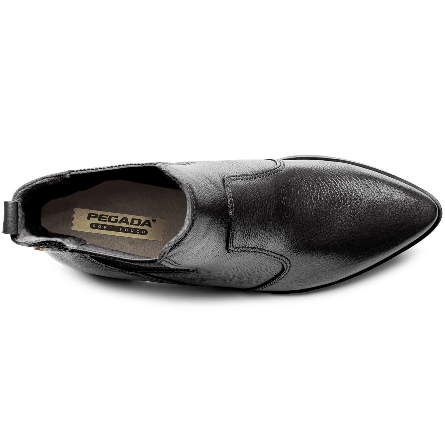 Bota Pegada Feminina em Couro Preto 280511-04 Preto 5
