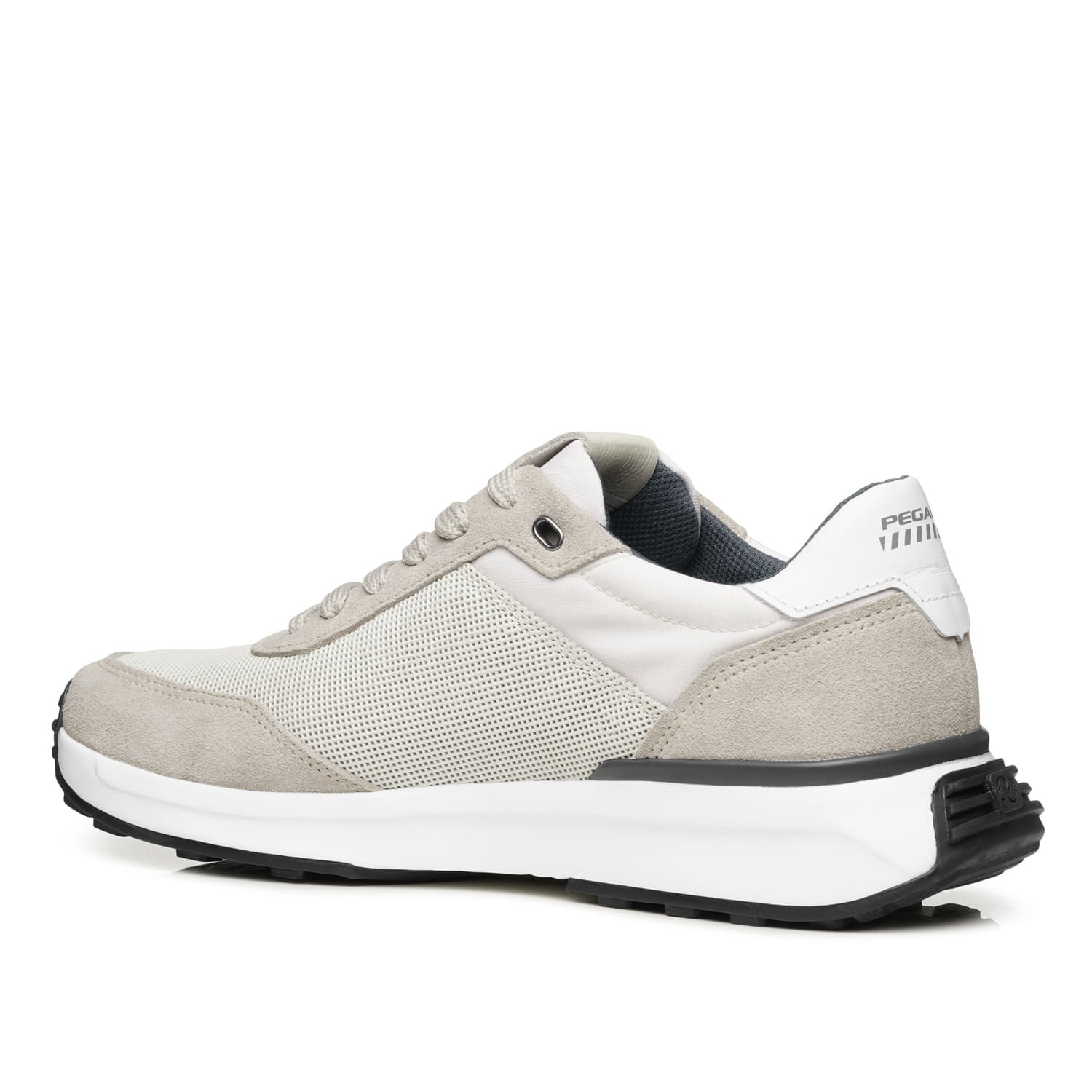 Tênis Casual Pegada Masculino em Couro Milk 110752-03 Milk 4