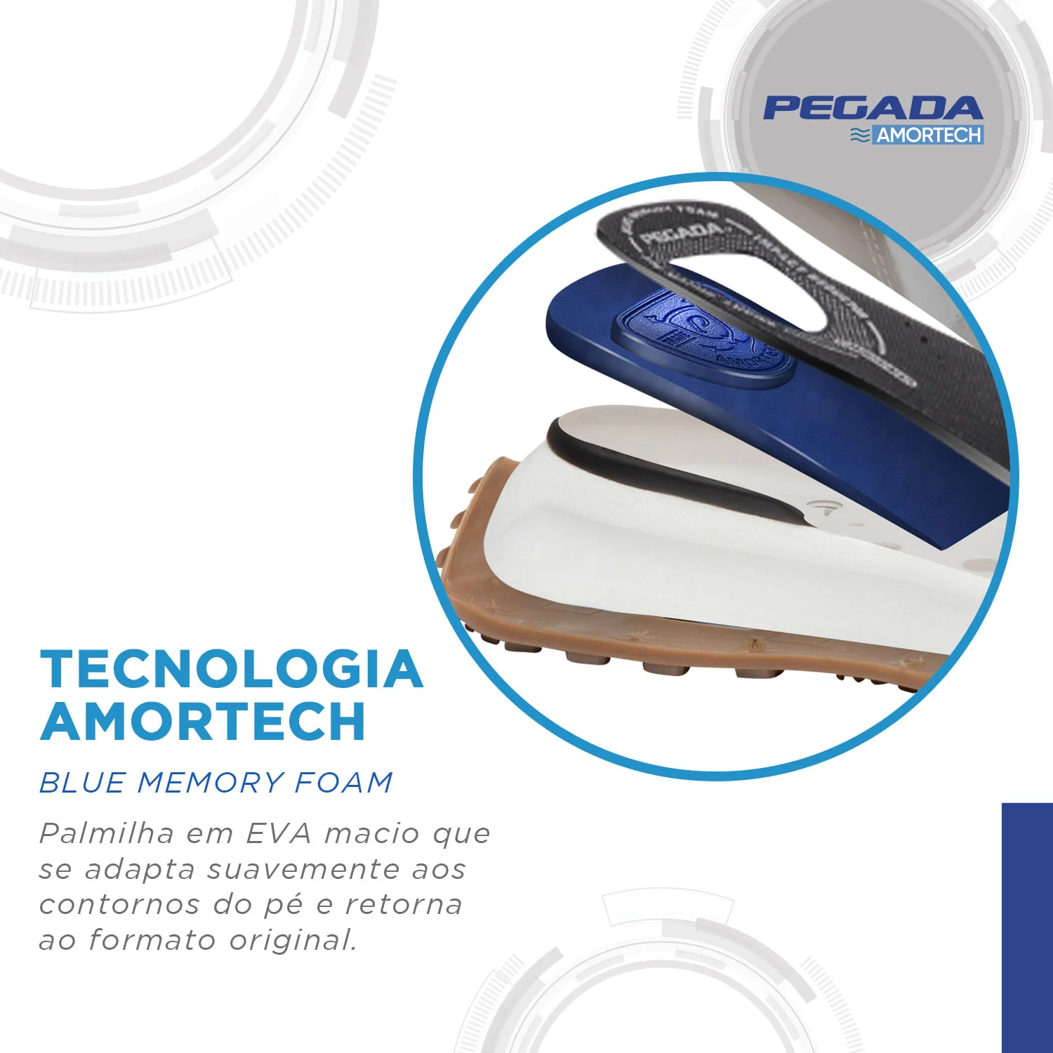 Tênis Casual Pegada Masculino em Couro Milk 110752-03 Milk 5