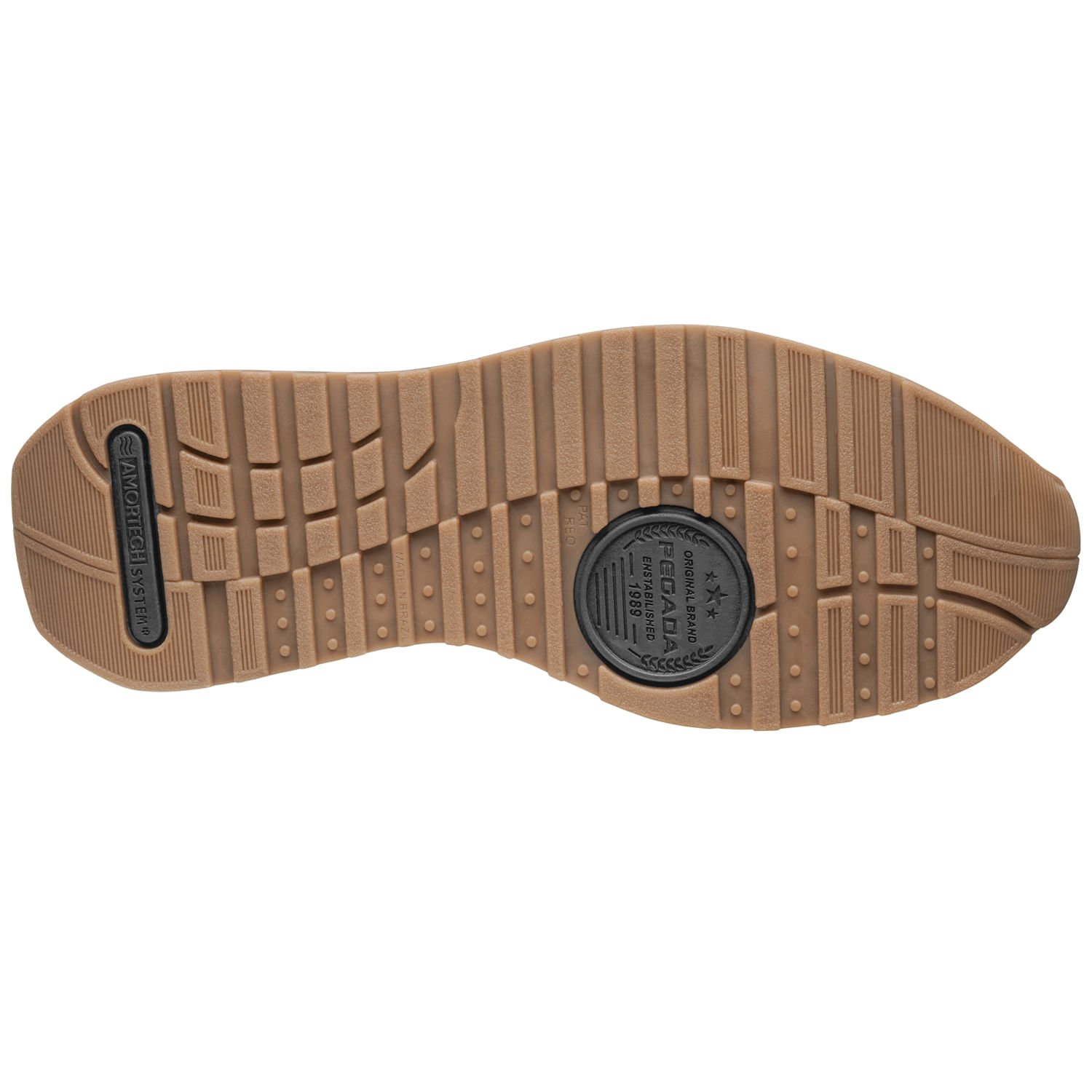 Sapatênis Pegada Masculino em Couro Coffe 112103-06 Coffe 5