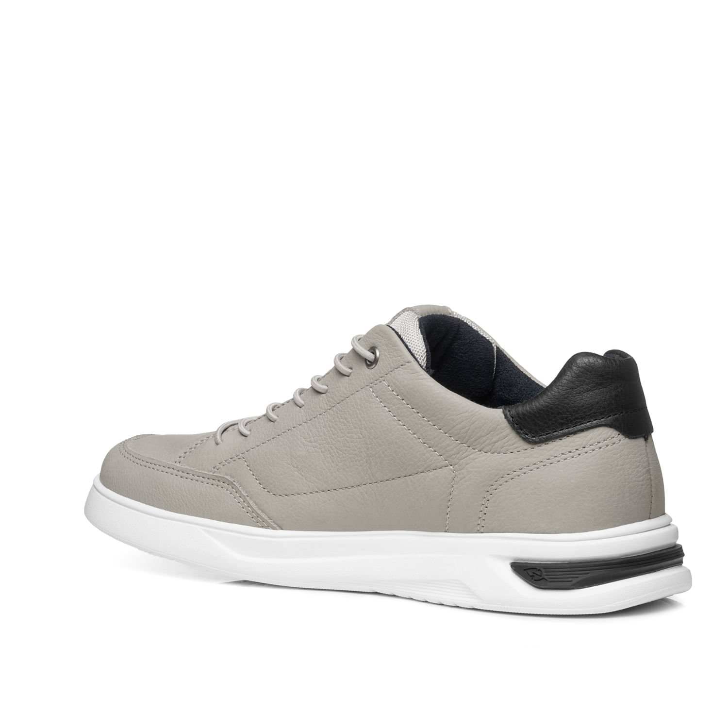 Tênis Casual Pegada Masculino em Couro Silver 112403-08 Silver 4