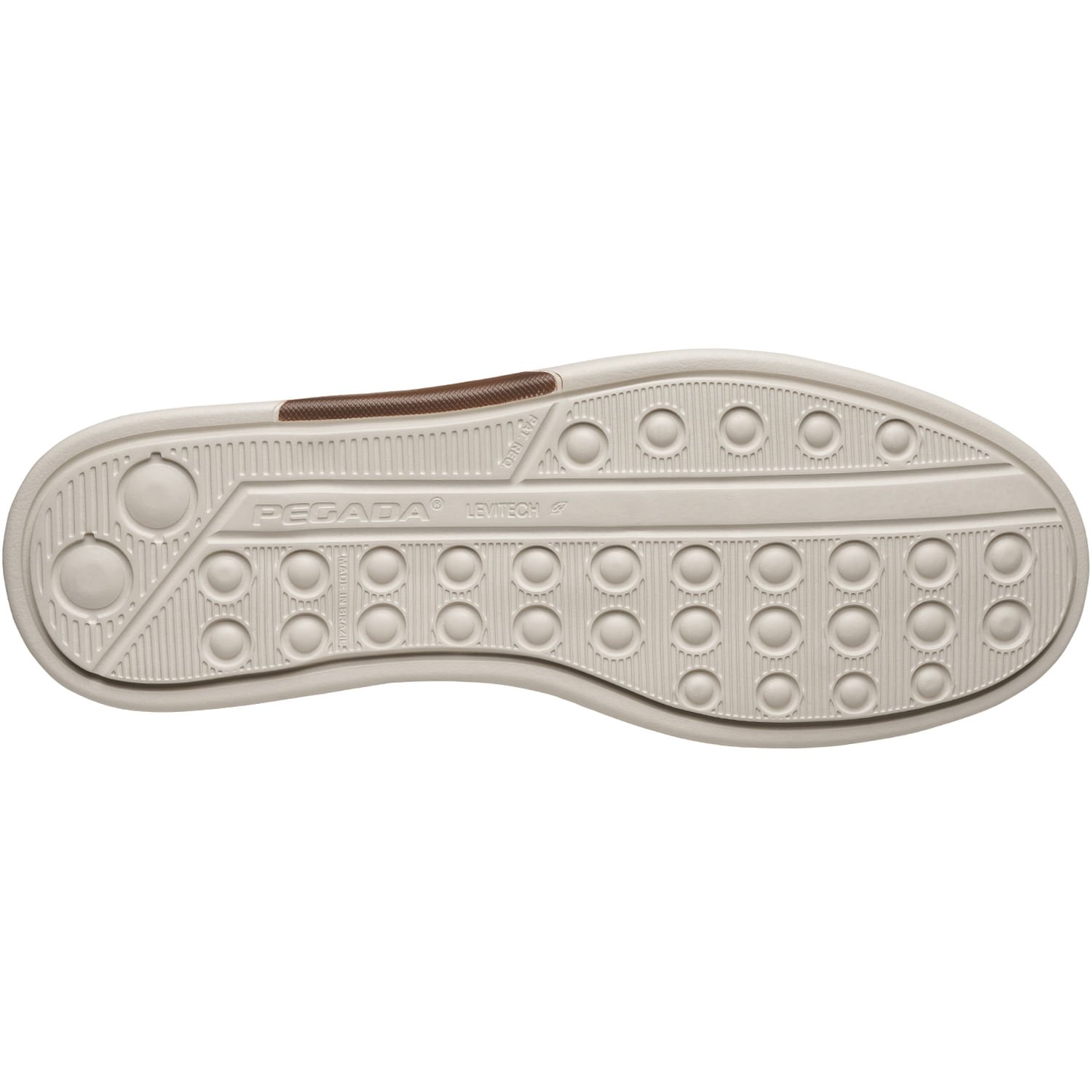 Mocassim Pegada Masculino em Couro Areia 142304-06 Areia 6
