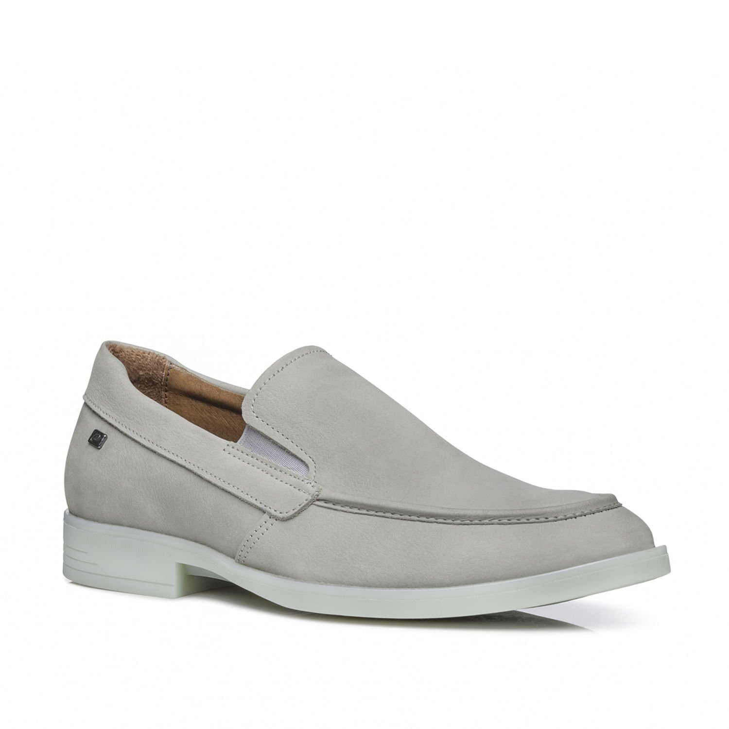 Sapato Social Pegada Masculino em Couro Silver 126955-05 Silver 3