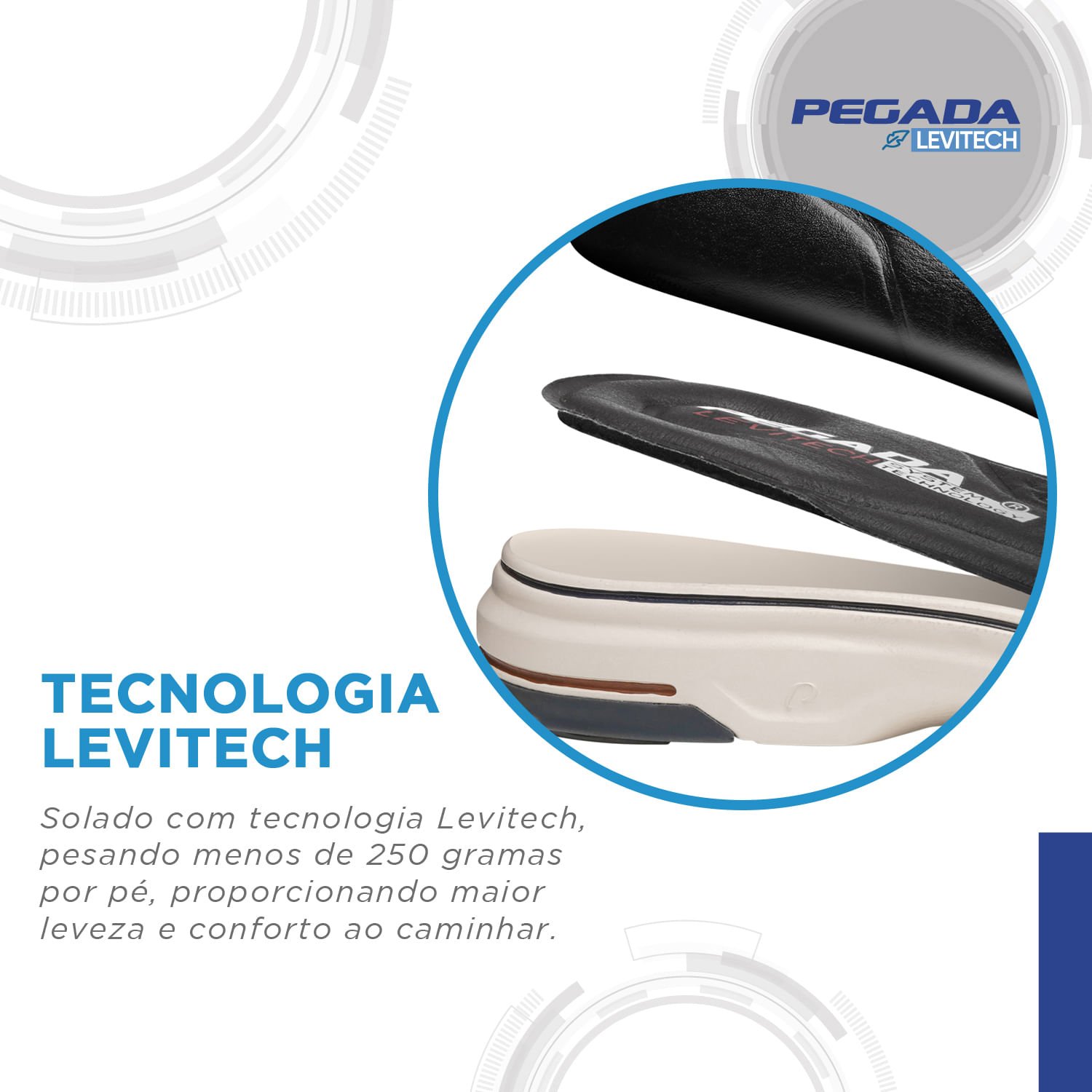 Sapato Casual Pegada Masculino em Couro Chocolate 127303-07 Chocolate 5