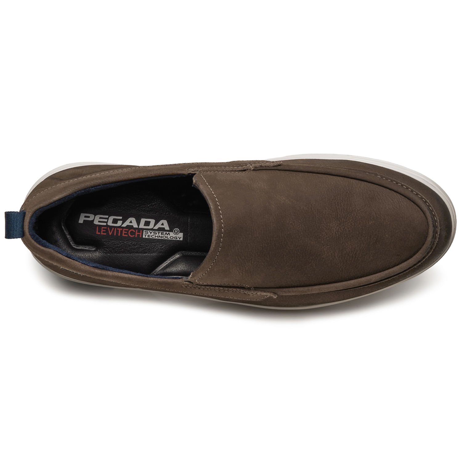 Sapato Casual Pegada Masculino em Couro Chocolate 127303-07 Chocolate 7
