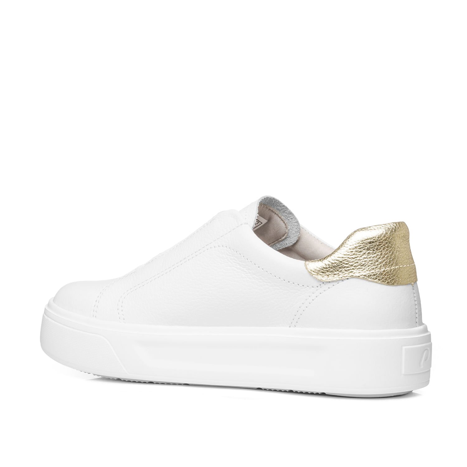 Tênis Pegada Feminino em Couro Branco 211218-01 Branco 4