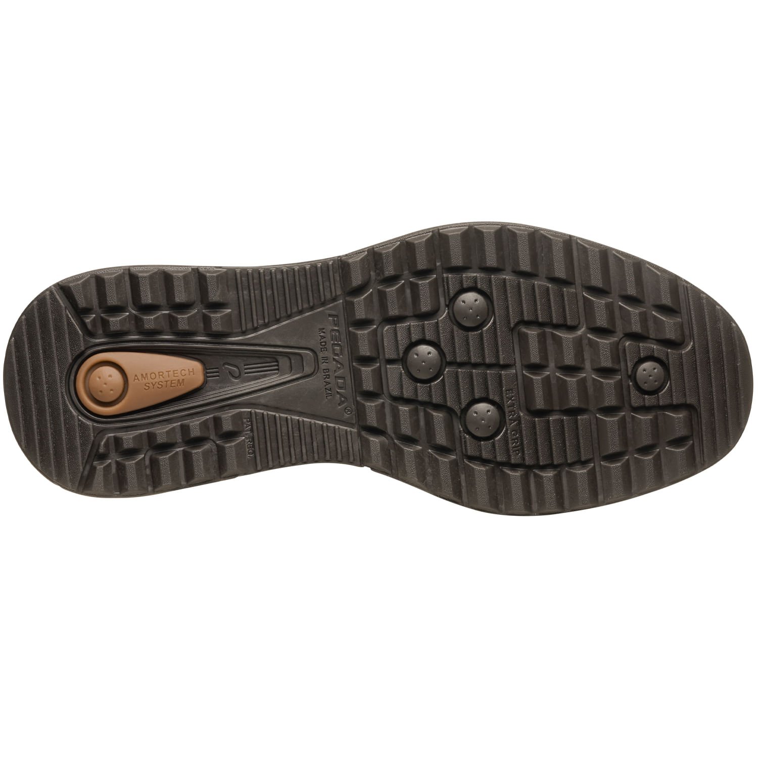 Sapatenis Pegada Masculino em Couro Tabaco 111801-02 Marrom 5