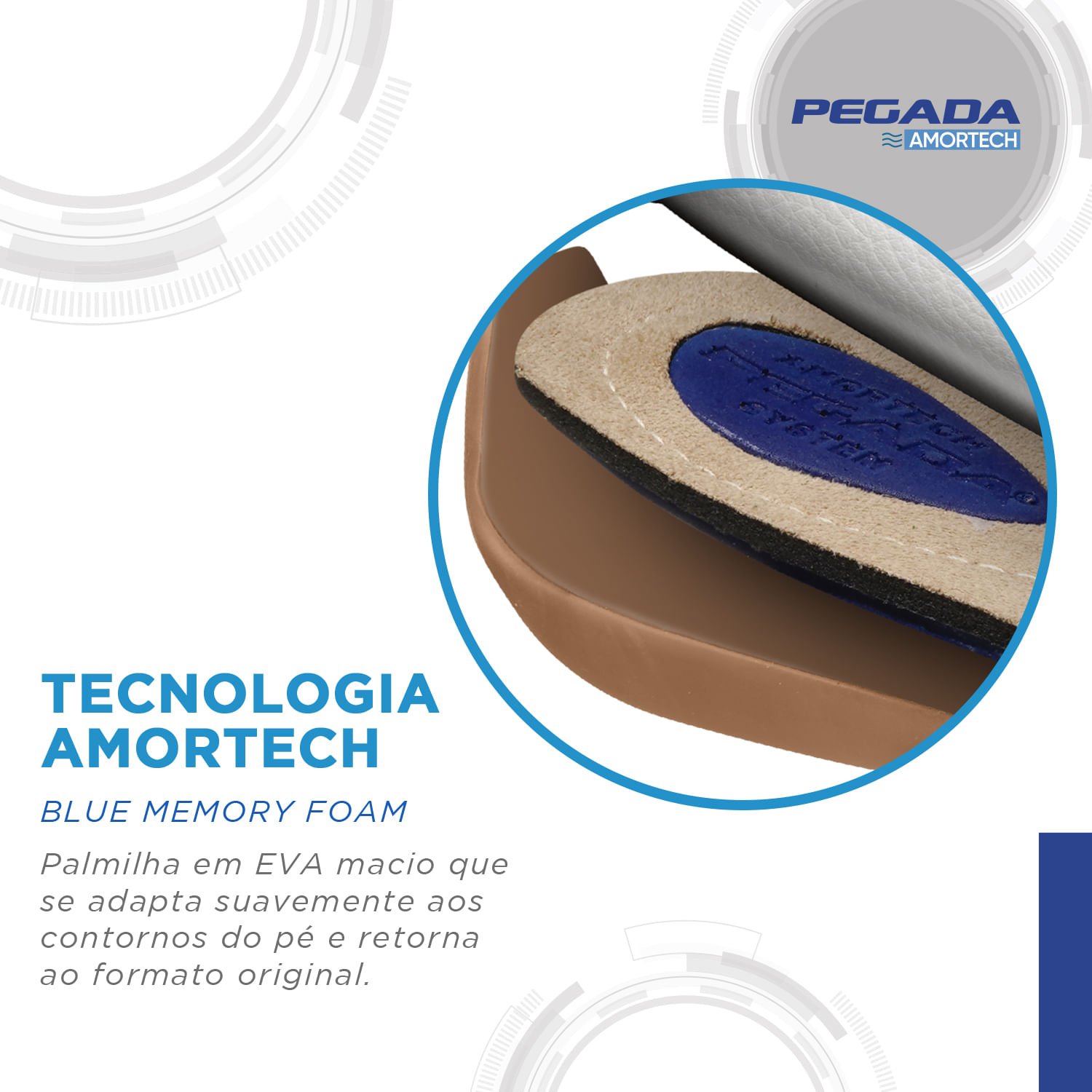 Mocassim Pegada Feminino em Couro Caramelo 249008-03 Marrom 5