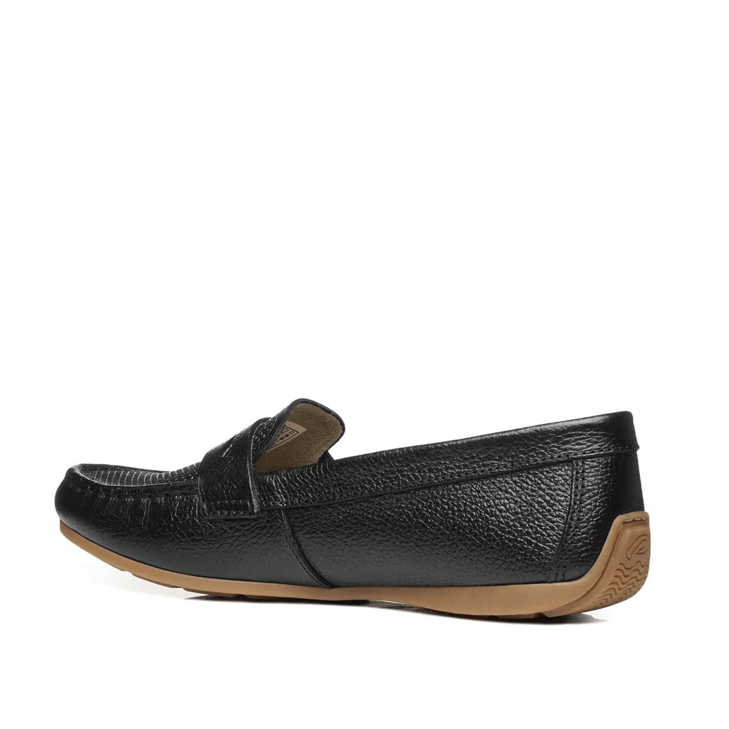 Mocassim Pegada Feminino em Couro Preto 249008-05 Preto 3