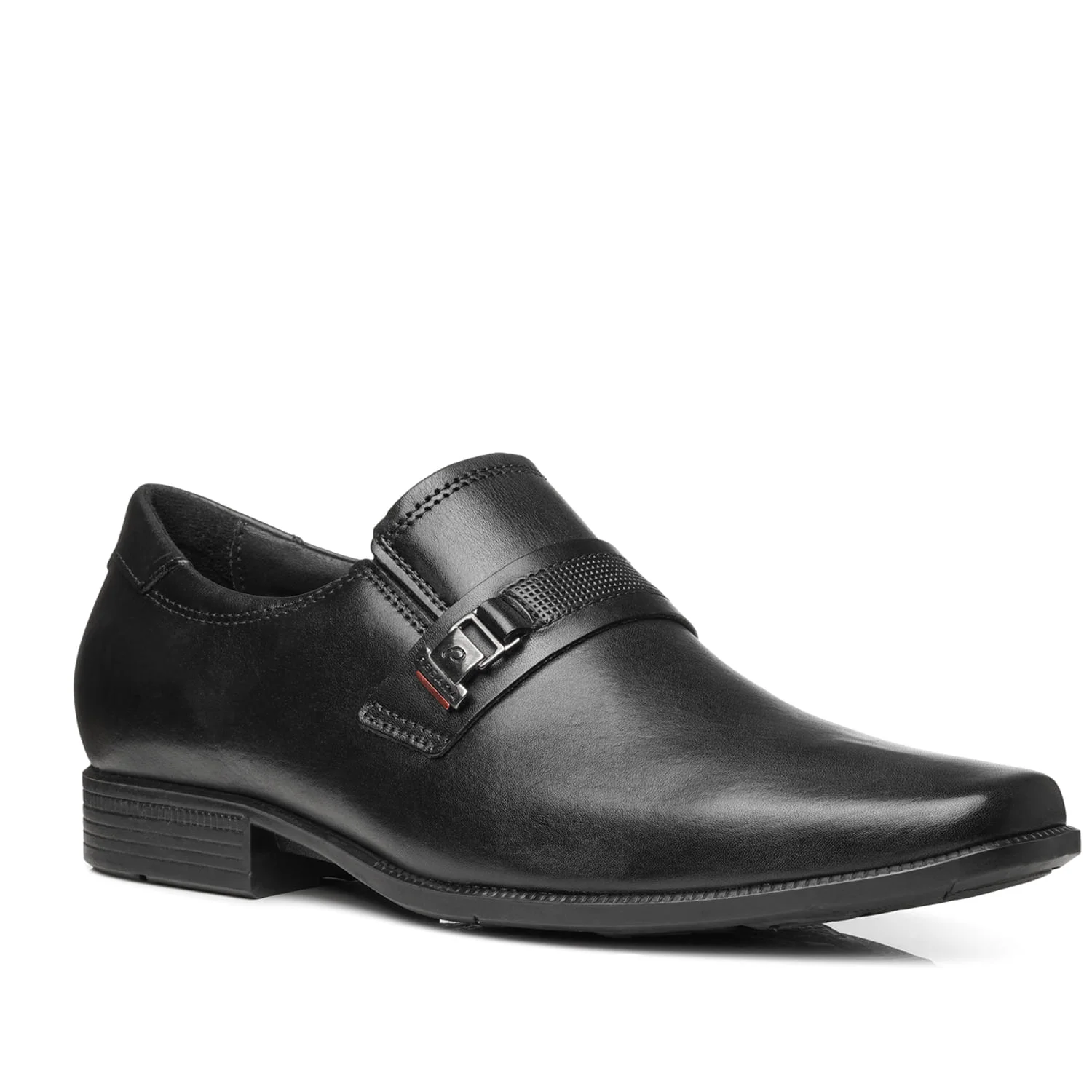 Sapato Social Pegada Masculino em Couro Preto 126507-01 Preto 2