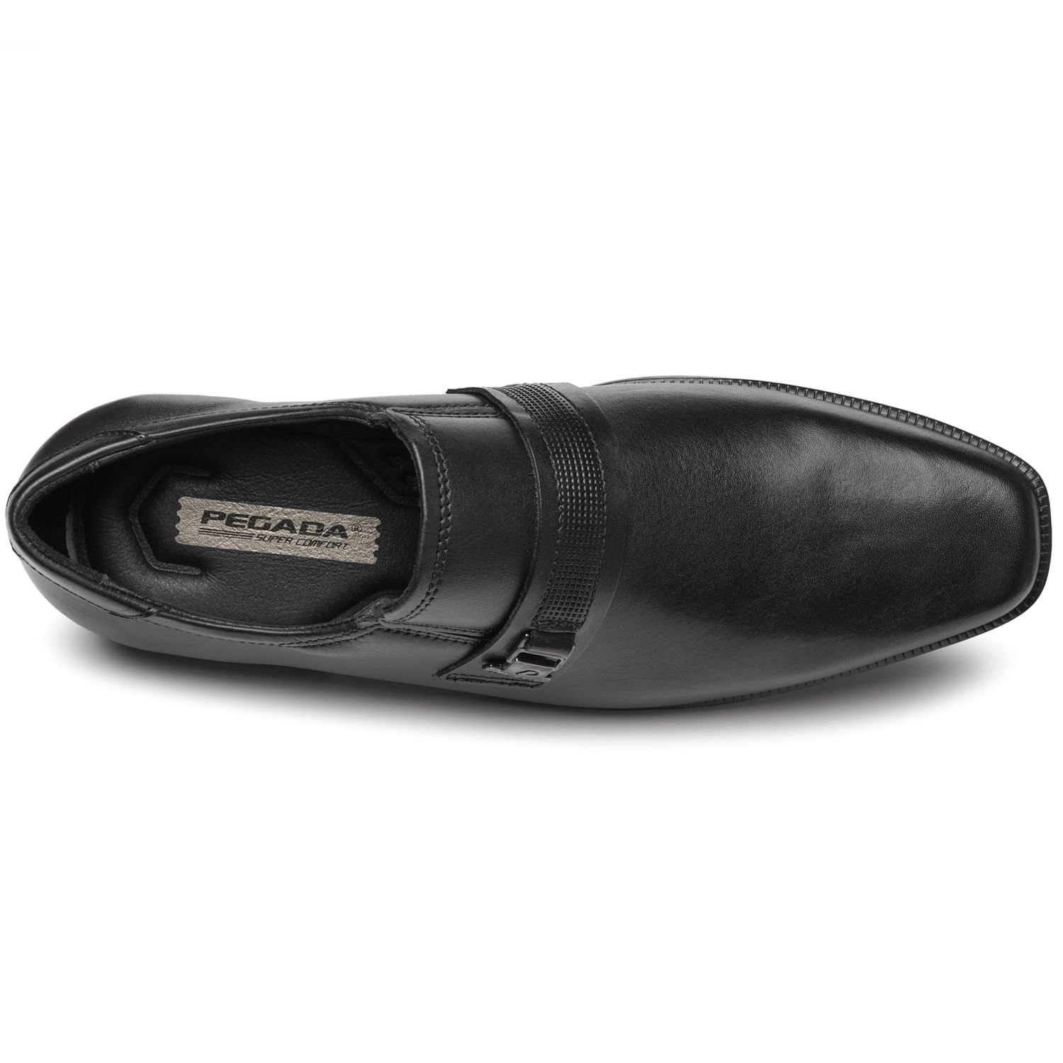 Sapato Social Pegada Masculino em Couro Preto 126507-01 Preto 6