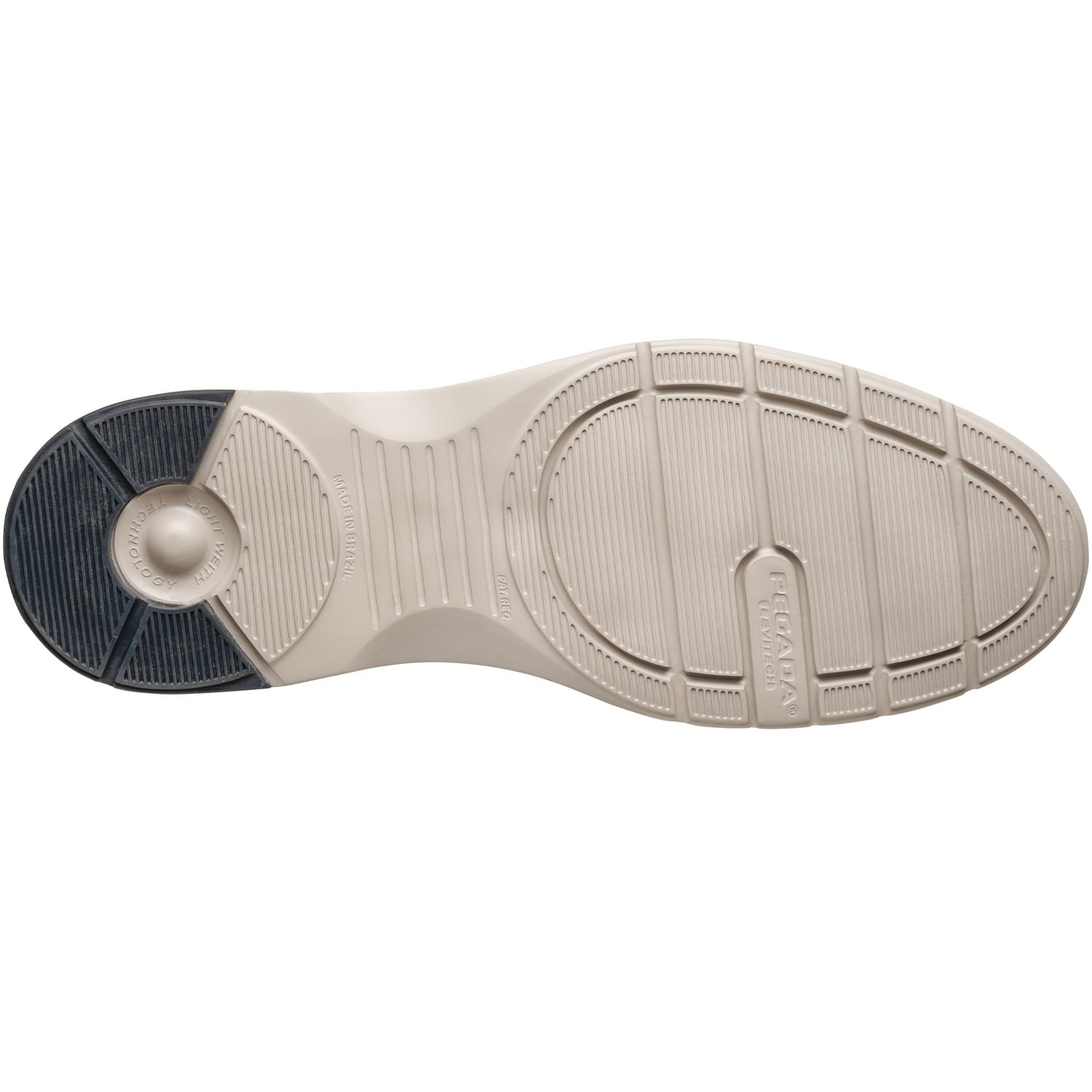 Sapato Casual Pegada Masculino em Couro Preto 127302-01 Preto 6