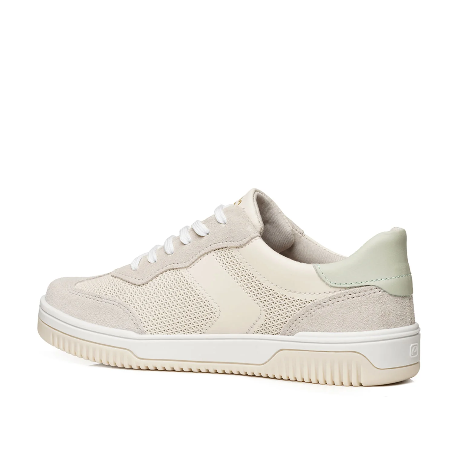 Tênis Pegada Feminino em Couro Milk 211805-07 Bege 4