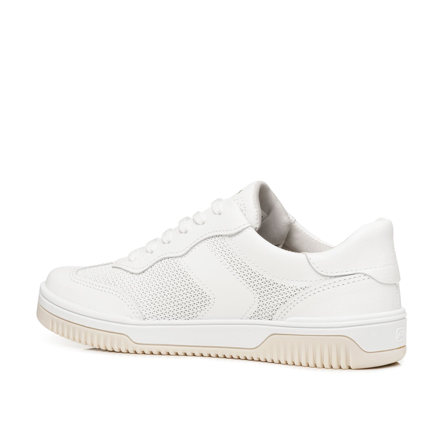 Tênis Pegada Feminino em Couro Branco 211805-01 Branco 3