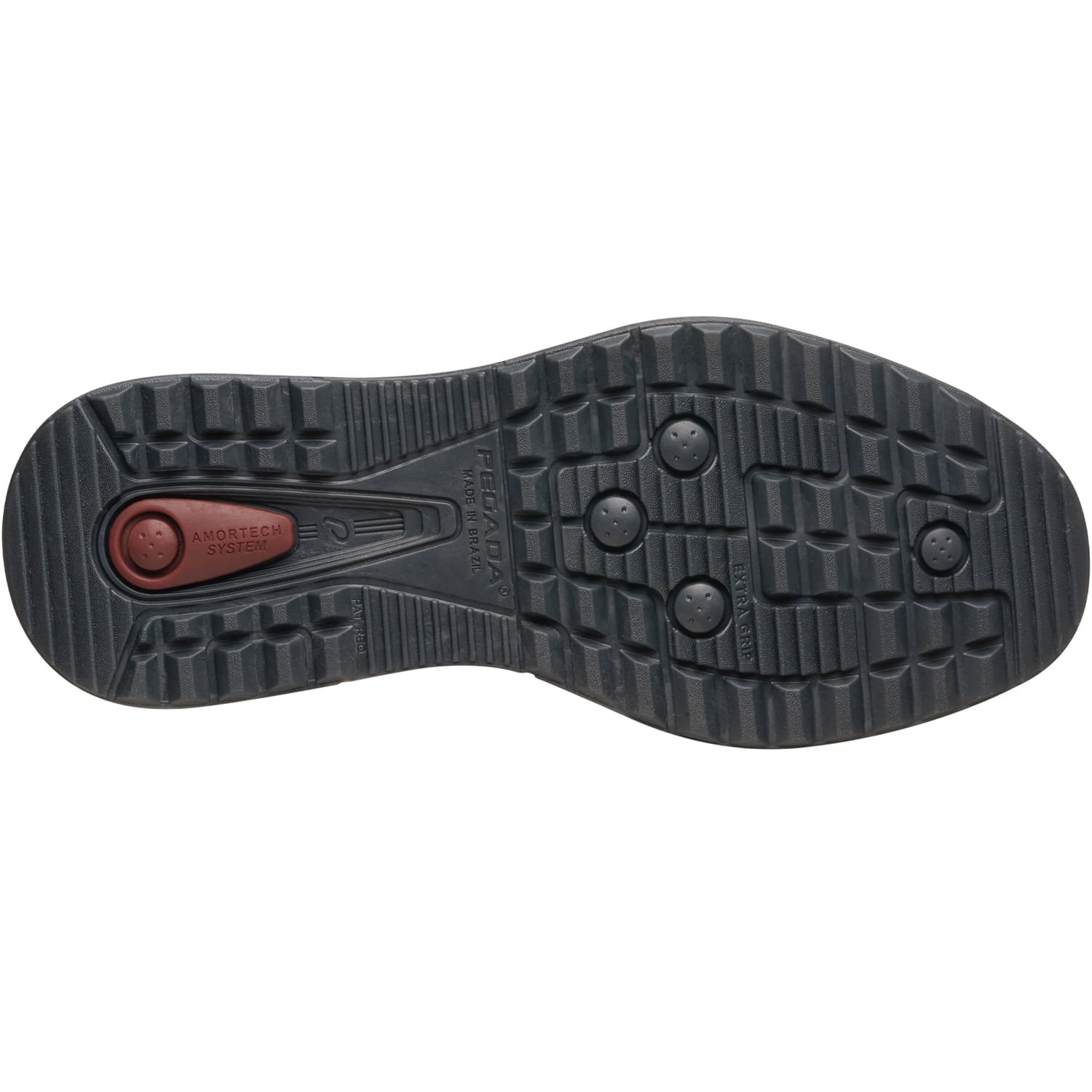 Sapatênis Pegada Masculino Plus Size em Couro Marinho 511801-06 Marinho 5