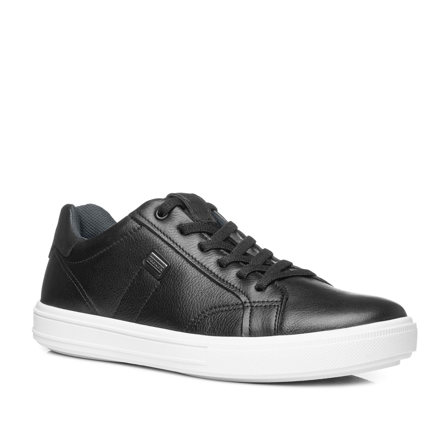 Tênis Casual Pegada Masculino em Couro Preto 111506-03 Preto 2