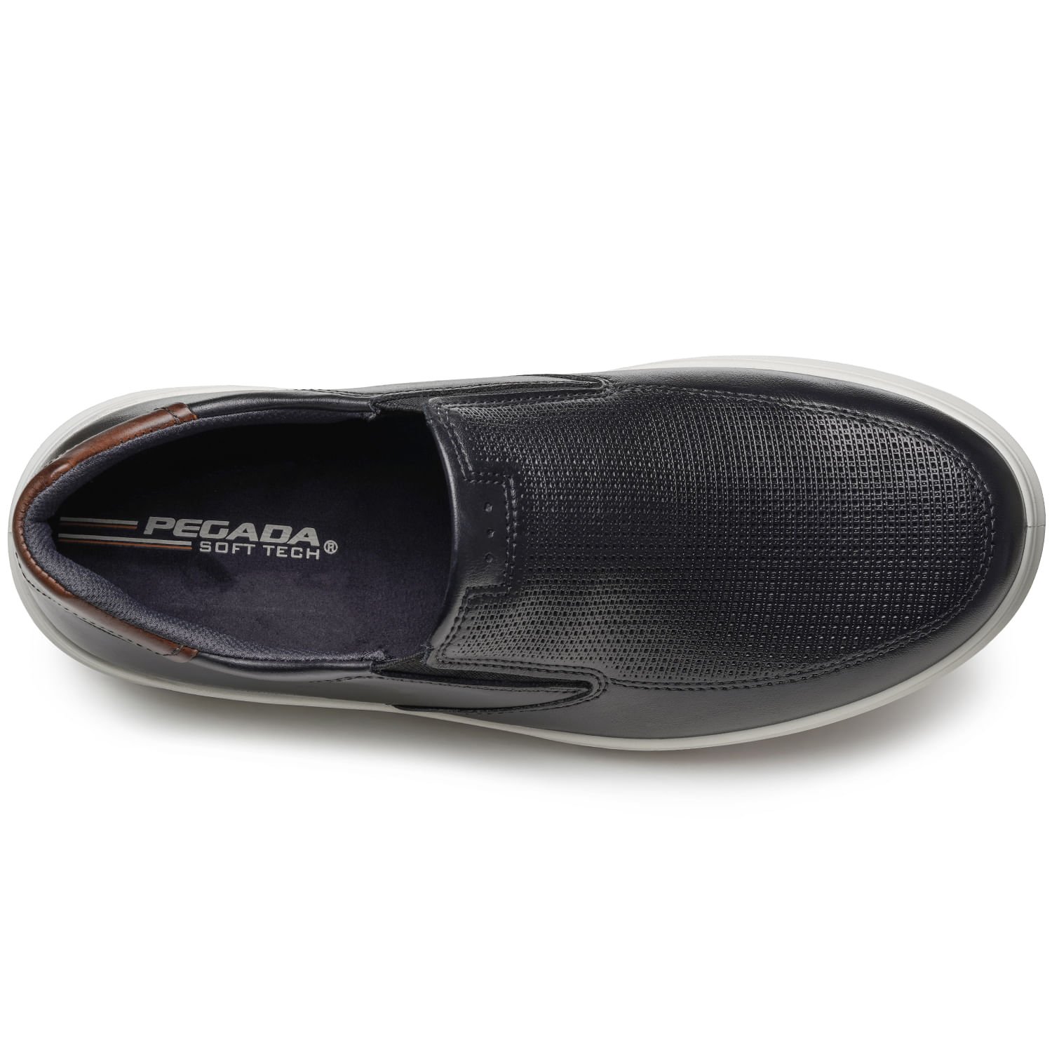 Tênis Casual Pegada Masculino em Couro Preto 112303-07 Preto 5