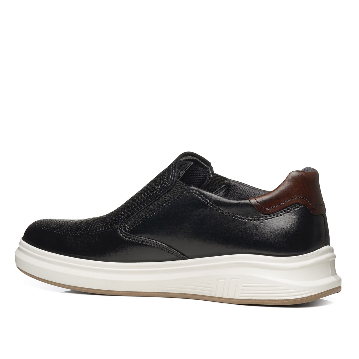 Tênis Casual Pegada Masculino em Couro Preto 112303-07 Preto 3