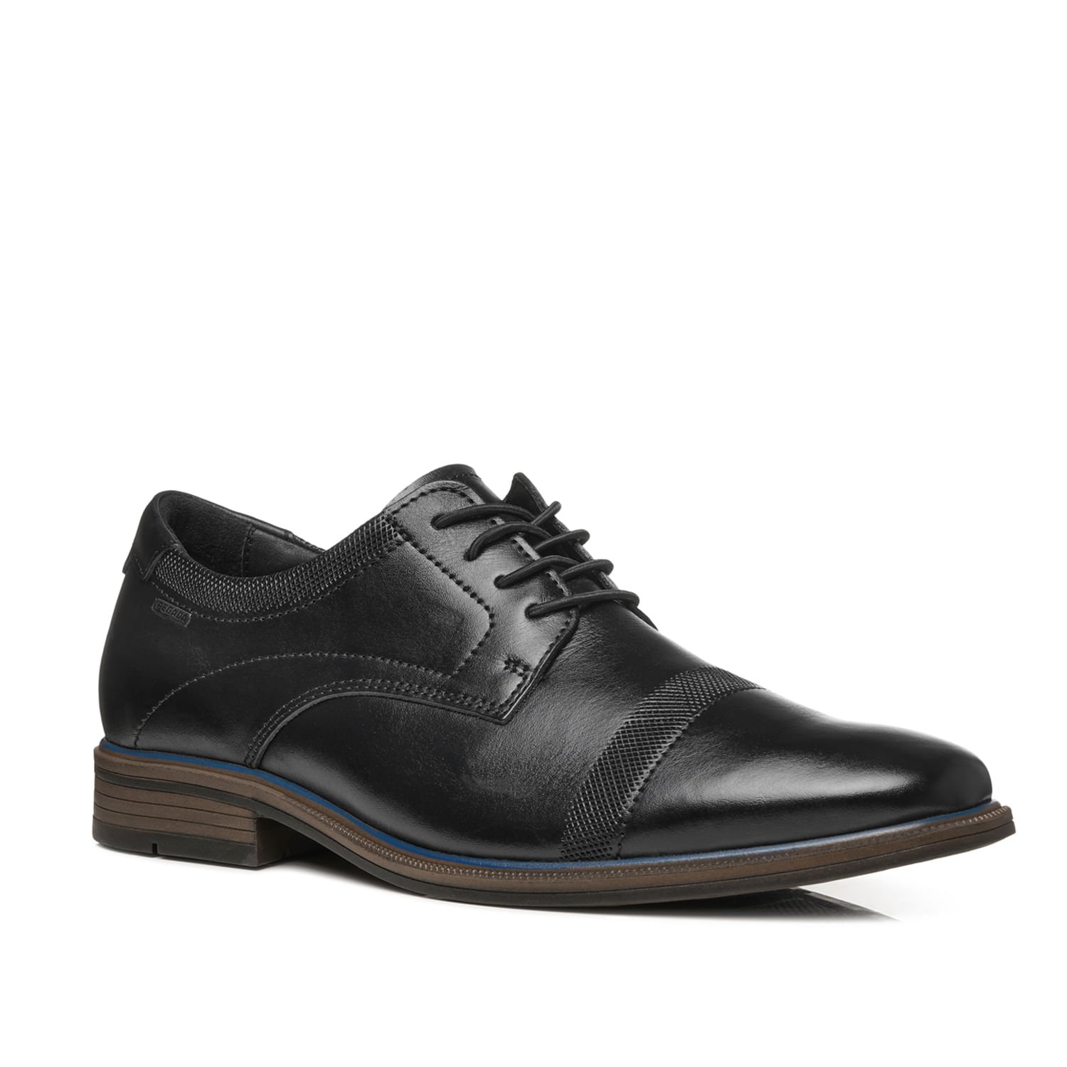 Sapato Social Pegada Masculino em Couro Preto 126311-01 Preto 3