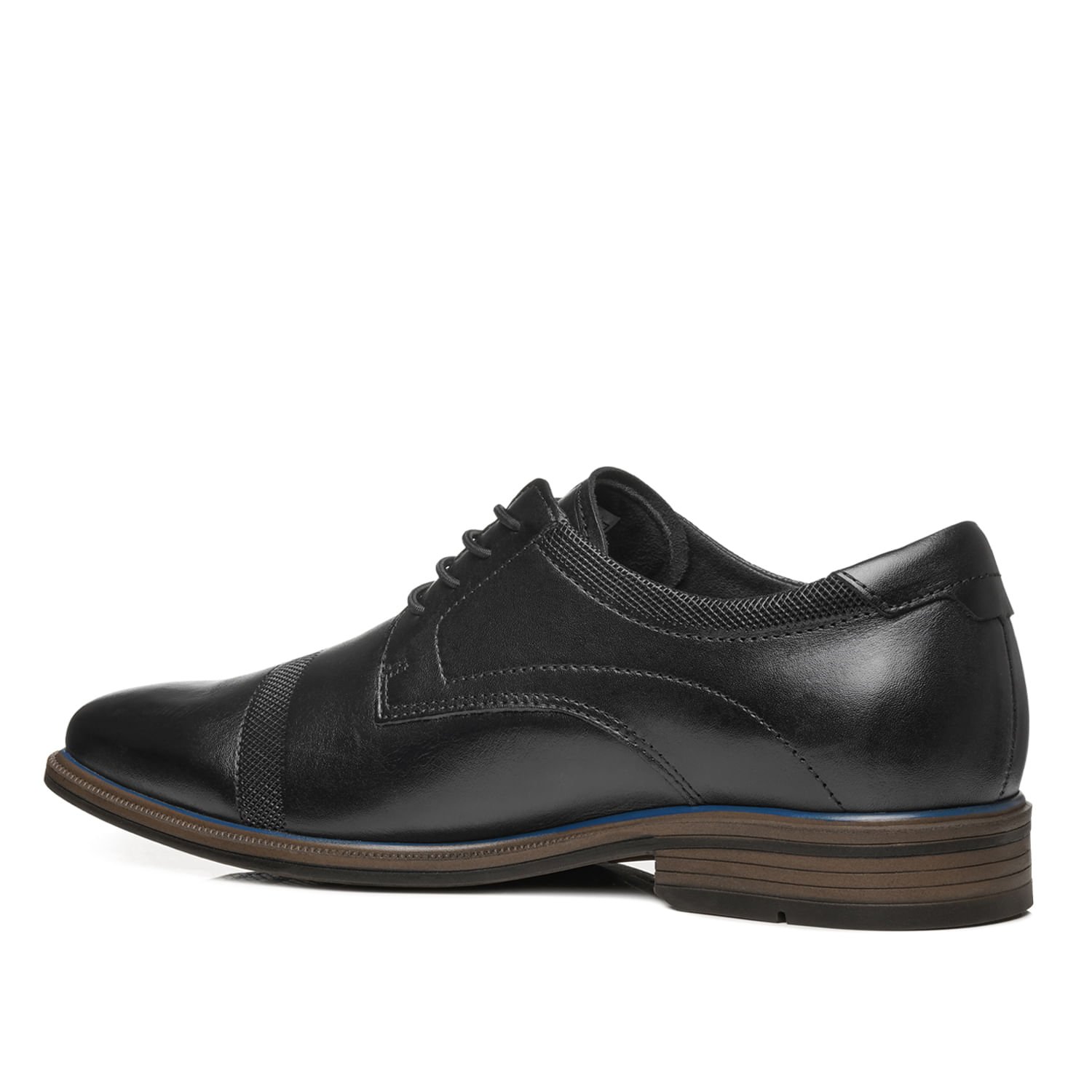 Sapato Social Pegada Masculino em Couro Preto 126311-01 Preto 4