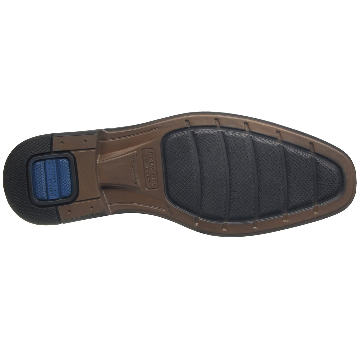 Sapato Social Pegada Masculino em Couro Preto 126311-01 Preto 6