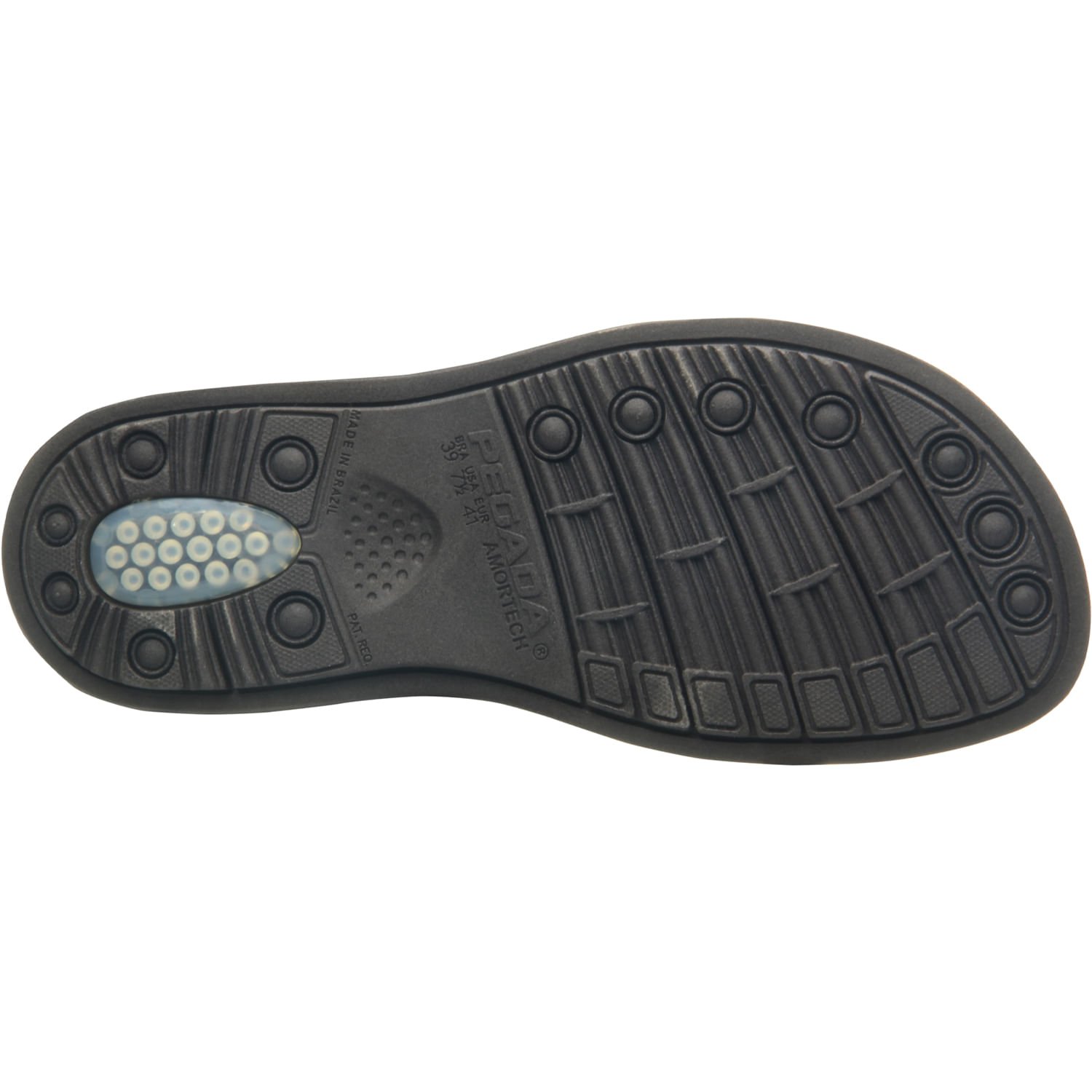 Sandália Pegada Masculino em Couro Pinhão 131288-01 Pinhão 6