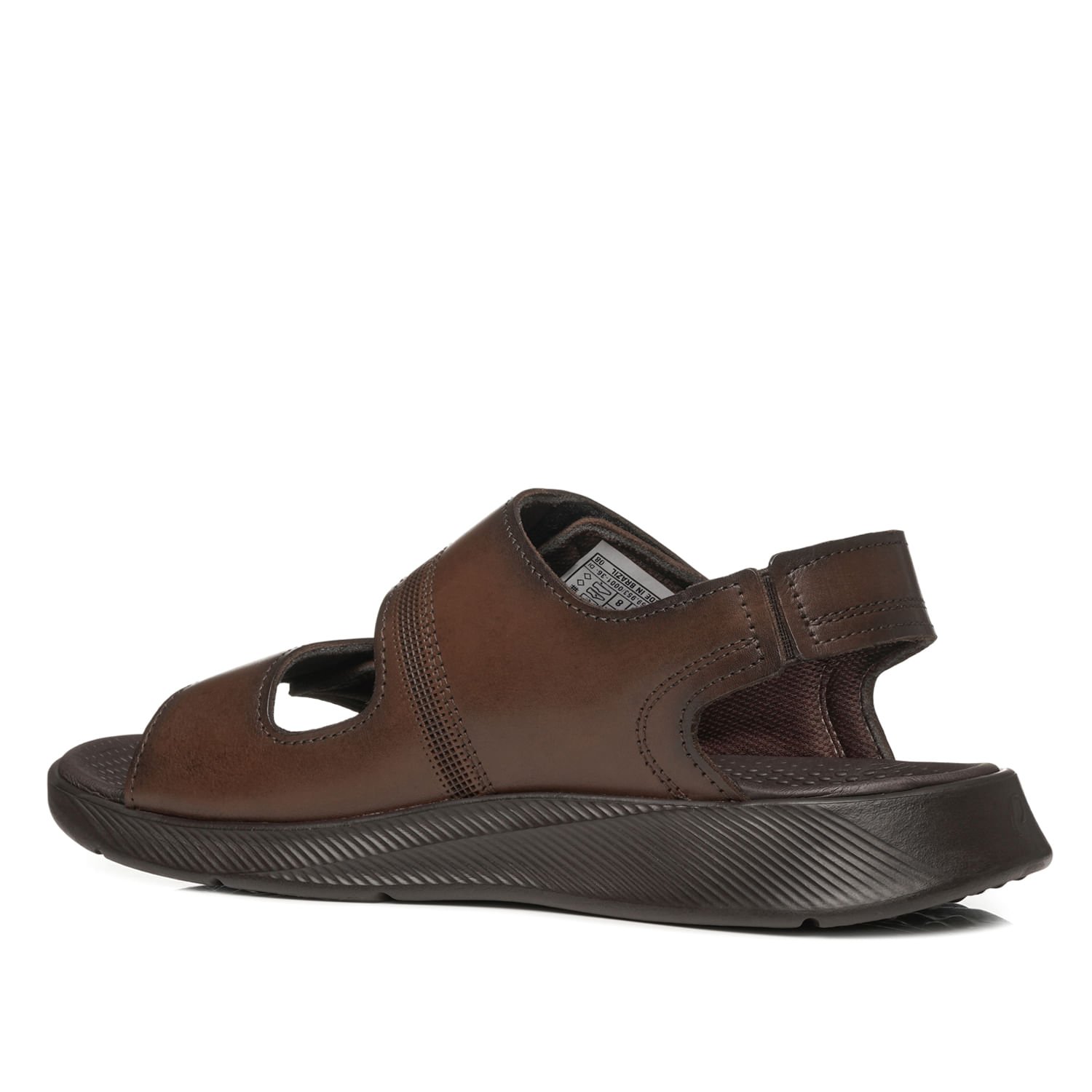 Sandália Pegada Masculino em Couro Pinhão 134703-02 Pinhão 3