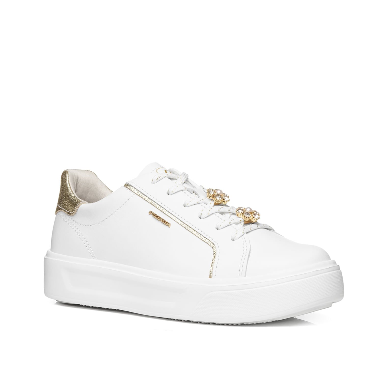 Tênis Pegada Feminino em Couro Branco 211221-01 Branco 3