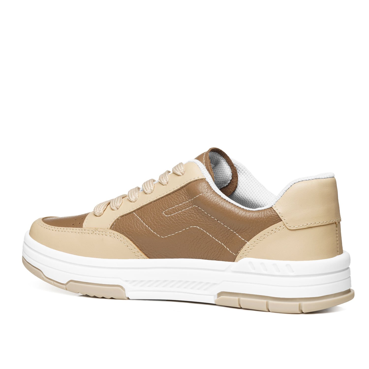 Tênis Pegada Feminino em Couro Caramelo 212609-03 Caramelo 4