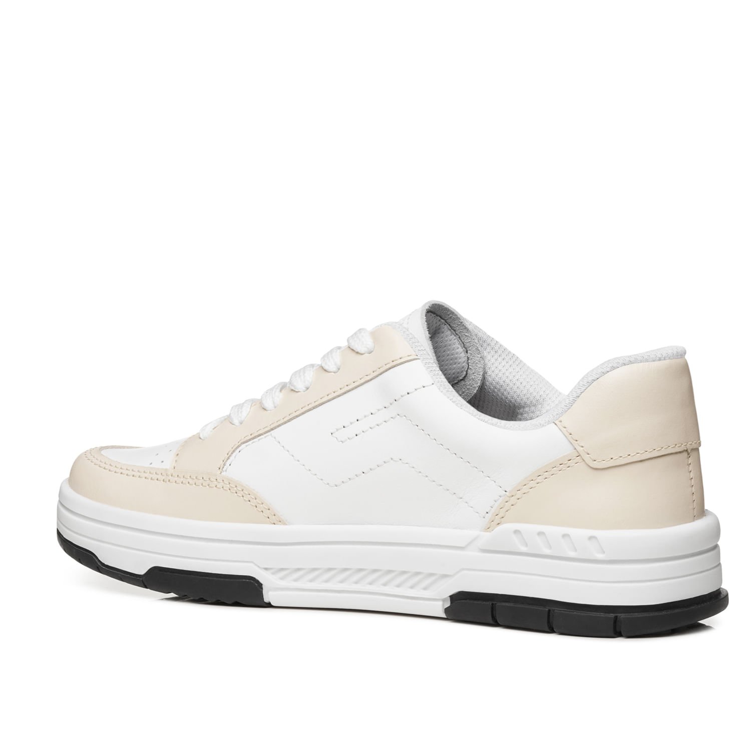 Tênis Pegada Feminino em Couro Branco 212609-06 Branco 3