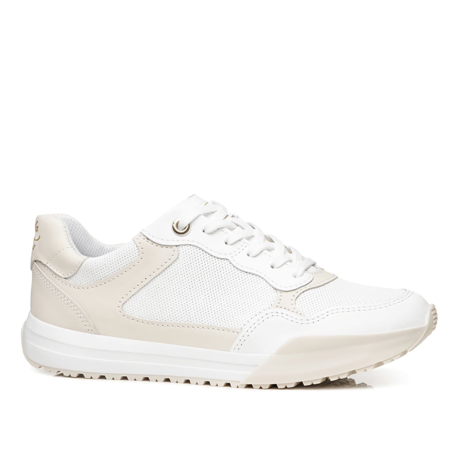 Tênis Pegada Feminino em Couro Branco 213003-01 Branco 1