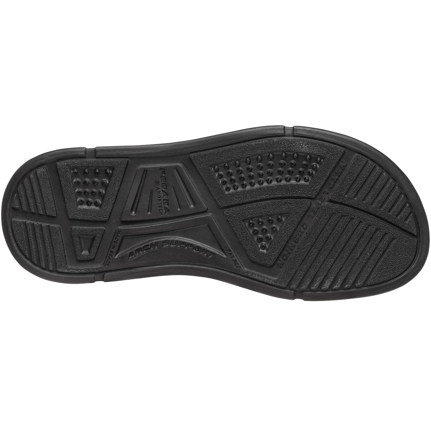 Chinelo Pegada Masculino em Couro Preto 134403-03 Preto 5