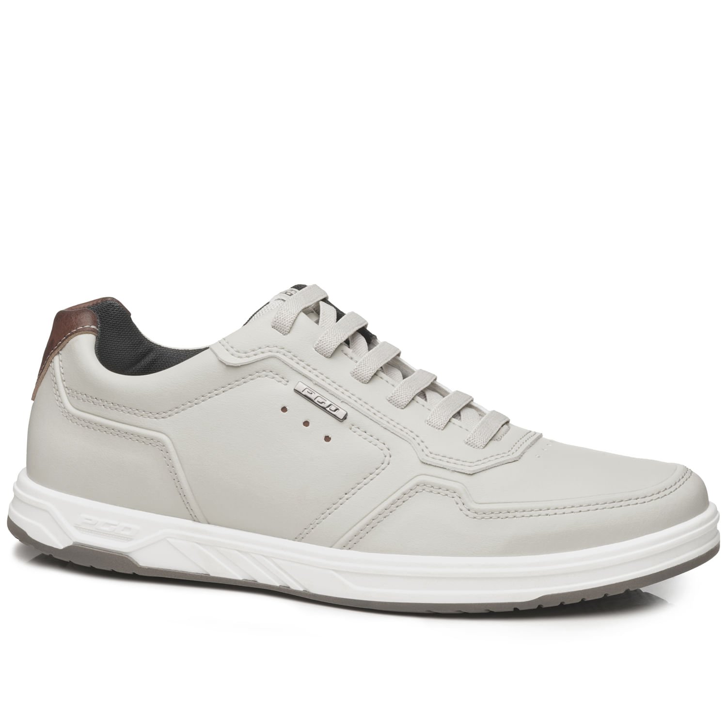 Sapatênis Pegada Masculino em Microfibra White 172001-02