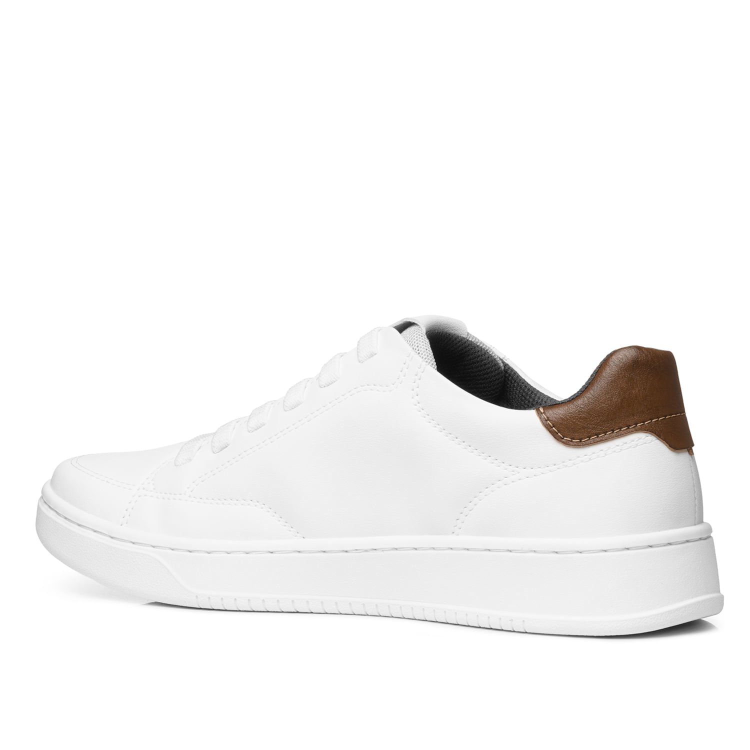 Sapatênis Pegada Masculino em Microfibra Branco 171907-01 Branco 4