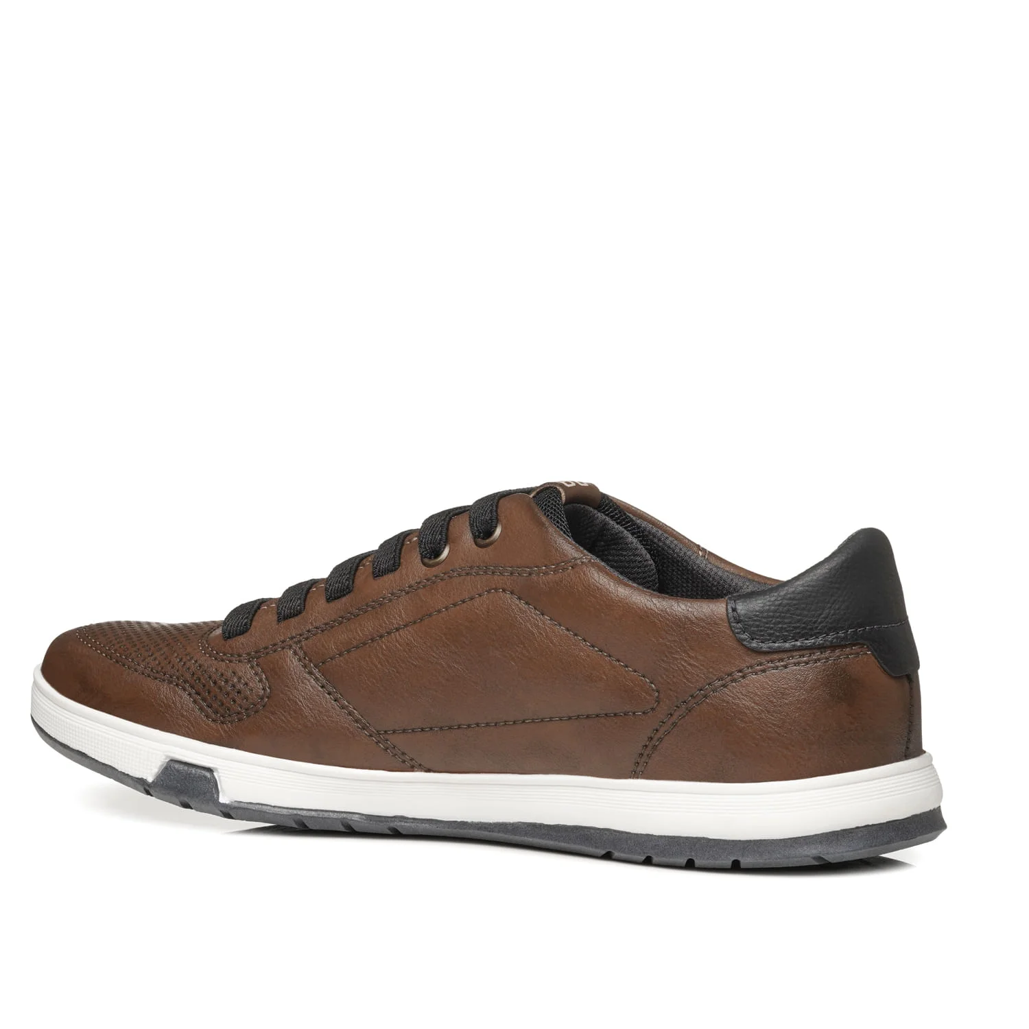 Sapatênis Pegada Masculino em Microfibra Pinhão 170428-08 Pinhão 4