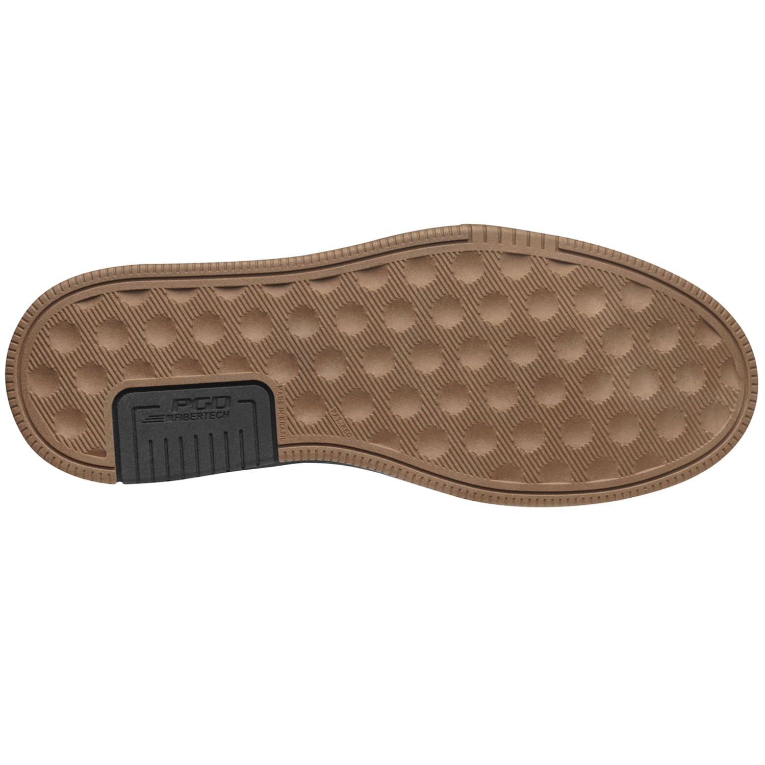 Sapatênis Pegada Masculino em Microfibra Preto 172403-04 Preto 5