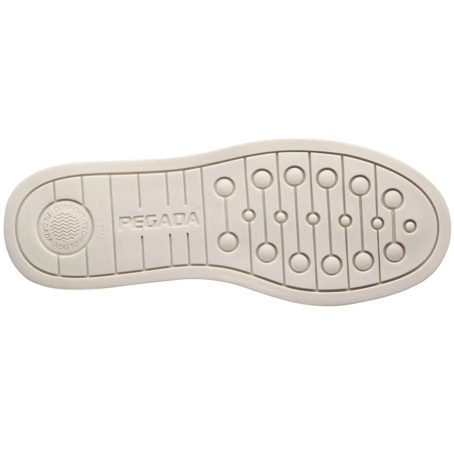 Tênis Pegada Feminino em Couro Milk 211154-17 Bege 4