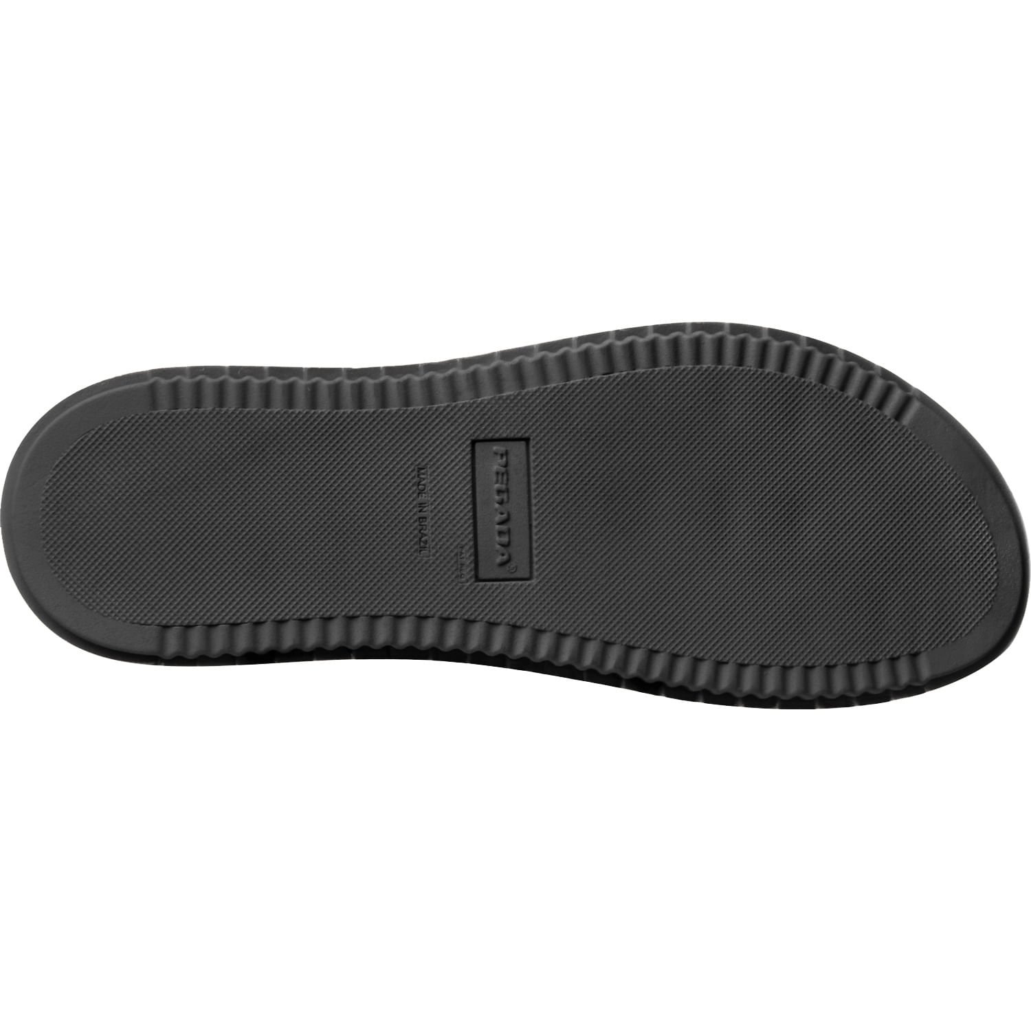 Chinelo Pegada Feminino em Couro Preto 233662-06 Preto 4