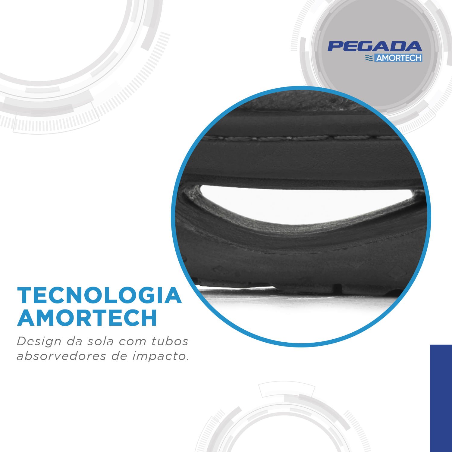 Sandália Pegada Infantil em Microfibra Preto 373208-05 Preto 5